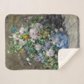Pierre-Auguste Renoir - Spring Bouquet Sherpadecke (Vorderseite (Horizontal))