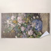 Pierre-Auguste Renoir Spring Bouquet Strandtuch (Vorderseite)