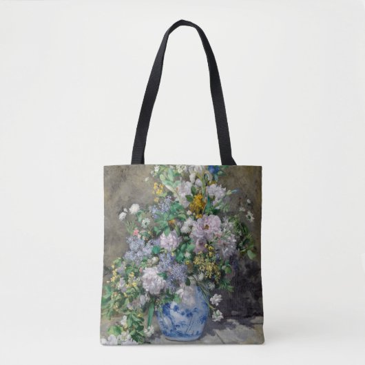 Pierre-Auguste Renoir - Spring Bouquet Tasche (Vorderseite)