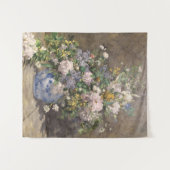 Pierre-Auguste Renoir Spring Bouquet Wandteppich (Vorderseite (Horizontal))