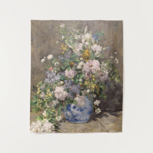 Pierre-Auguste Renoir Spring Bouquet Wandteppich