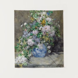 Pierre-Auguste Renoir - Spring Bouquet Wandteppich