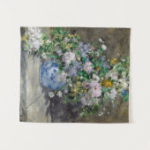 Pierre-Auguste Renoir - Spring Bouquet Wandteppich (Vorderseite (Horizontal))