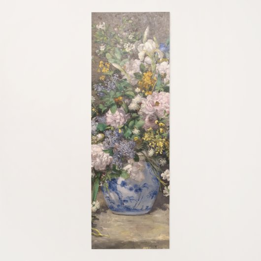 Pierre-Auguste Renoir Spring Bouquet Yogamatte (Rückseite)