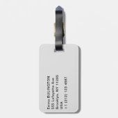 Pierre-Auguste Renoir - Stadttanz Gepäckanhänger (Rückseite vertikal)