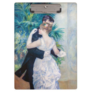 Pierre-Auguste Renoir - Stadttanz Klemmbrett