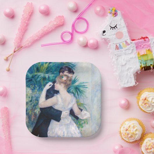 Pierre-Auguste Renoir - Stadttanz Pappteller (Party)