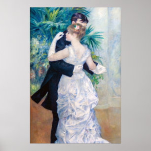 Pierre-Auguste Renoir - Stadttanz Poster