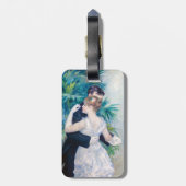 Pierre-Auguste Renoir - Stadttanz - QR-Code Gepäckanhänger (Rückseite vertikal)