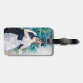 Pierre-Auguste Renoir - Stadttanz - QR-Code Gepäckanhänger (Rückseite horizontal)