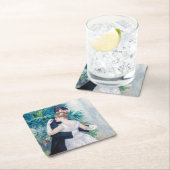Pierre-Auguste Renoir - Stadttanz Rechteckiger Pappuntersetzer (Vor Ort)