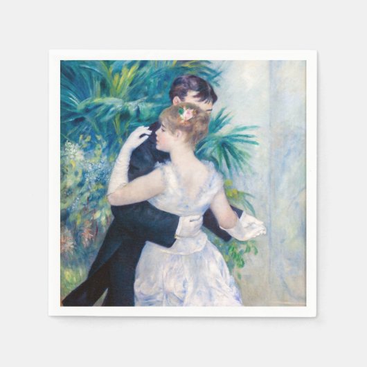 Pierre-Auguste Renoir - Stadttanz Serviette (Vorderseite)