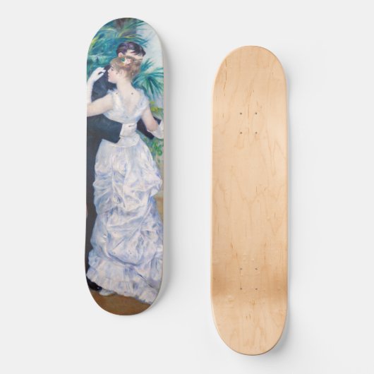 Pierre-Auguste Renoir - Stadttanz Skateboard (Vorderseite)