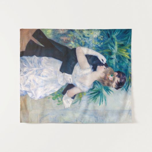 Pierre-Auguste Renoir - Stadttanz Wandteppich (Vorderseite (Horizontal))