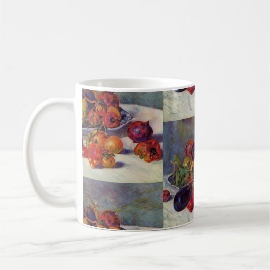 Pierre Auguste Renoir Stillleben mit Obst Kaffeetasse (Links)