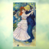 Pierre-Auguste Renoir - Tanz im Bougival Fensteraufkleber (Blatt 3)
