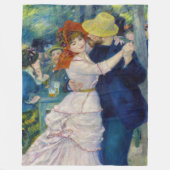 Pierre-Auguste Renoir - Tanz im Bougival Fleecedecke (Vorderseite)