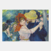 Pierre-Auguste Renoir - Tanz im Bougival Geschenkpapier Set (Vorderseite)