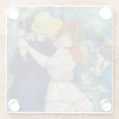 Pierre-Auguste Renoir - Tanz im Bougival Glasuntersetzer (Rückseite)