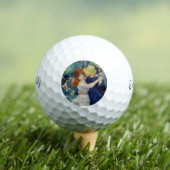 Pierre-Auguste Renoir - Tanz im Bougival Golfball (Insitu T-Shirt)