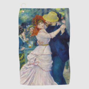 Pierre-Auguste Renoir - Tanz im Bougival Golfhandtuch