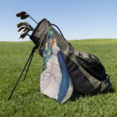 Pierre-Auguste Renoir - Tanz im Bougival Golfhandtuch (Gras)