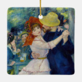 Pierre-Auguste Renoir - Tanz im Bougival Keramikornament (Rückseite)