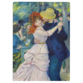 Pierre-Auguste Renoir - Tanz im Bougival Klemmbrett (Rückseite)