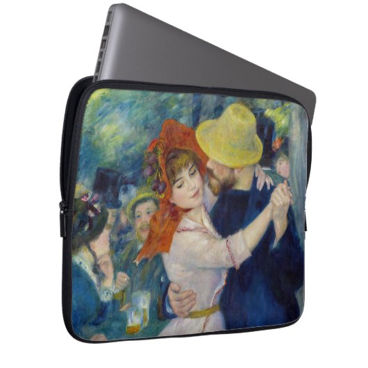 Pierre-Auguste Renoir - Tanz im Bougival Laptopschutzhülle (Vorne Rechts)