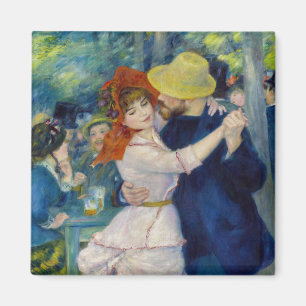 Pierre-Auguste Renoir - Tanz im Bougival Magnet