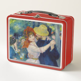 Pierre-Auguste Renoir - Tanz im Bougival Metall Brotdose