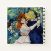 Pierre-Auguste Renoir - Tanz im Bougival Notizblock (Rückseite)