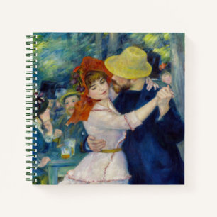 Pierre-Auguste Renoir - Tanz im Bougival Notizblock