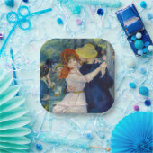 Pierre-Auguste Renoir - Tanz im Bougival Pappteller (Party)