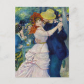 Pierre-Auguste Renoir - Tanz im Bougival Postkarte (Vorderseite)