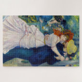 Pierre-Auguste Renoir - Tanz im Bougival Puzzle (Horizontal)