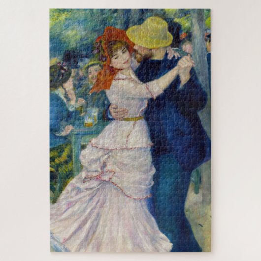 Pierre-Auguste Renoir - Tanz im Bougival Puzzle (Vertikal)