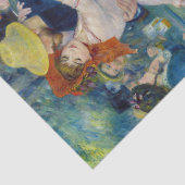 Pierre-Auguste Renoir - Tanz im Bougival Seidenpapier (Ausschnitt)