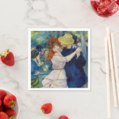 Pierre-Auguste Renoir - Tanz im Bougival Serviette (Beispiel)