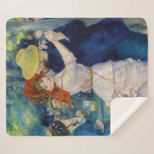 Pierre-Auguste Renoir - Tanz im Bougival Sherpadecke (Vorderseite (Horizontal))