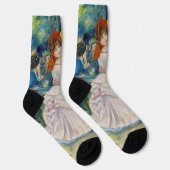 Pierre-Auguste Renoir - Tanz im Bougival Socken (Rechts)