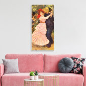 Pierre-Auguste Renoir-Tanz in Bougiva Leinwanddruck (Insitu (Wohnzimmer))