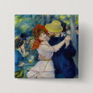 Pierre-Auguste Renoir - Tanz in Bougival Button