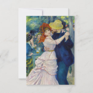 Pierre-Auguste Renoir - Tanz in Bougival Dankeskarte