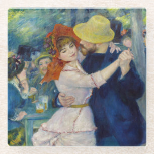 Pierre-Auguste Renoir - Tanz in Bougival Glasuntersetzer
