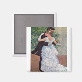 Pierre Auguste Renoir Tanz in der Stadt 1883 Magnet (Vorderseite/Rückseite)