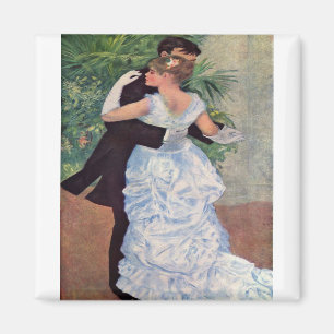 Pierre Auguste Renoir Tanz in der Stadt 1883 Magnet