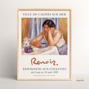Pierre-Auguste Renoir Tasse Schokolade Kunstprint Poster