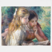 Pierre-Auguste Renoir - The Reading Fleecedecke (Vorderseite (Horizontal))