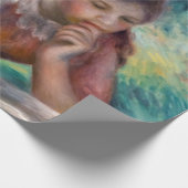 Pierre-Auguste Renoir - The Reading Geschenkpapier (Ecke)